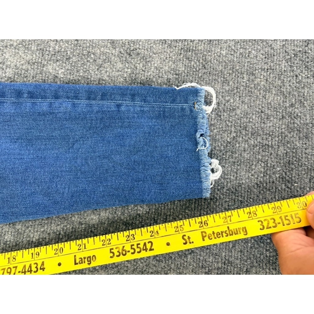 Rag & Bone Jeans ~ HARLOW Mid Rise Straight ~ Wm's 28 ~ Worn In Black ~  EUC - Picture 8 of 12